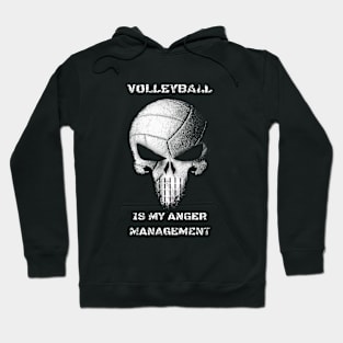 Volleyball is my Anger Management Hoodie